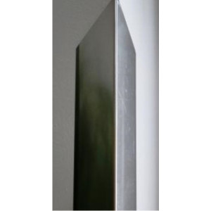 Ochranná  lišta na roh hliníkový -farba prírodný brúsený hliník výška1m/45mm/45mm