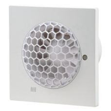 Ventilátor do kúpeľne 100 QUIET-S-zapínanie a vypínanie vypínačom na svetlo-možnosť použitia do stropu+spätná klapka membránová