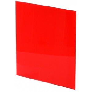 Predný panel k ventilátorom awenta kws červená lesklá-sklo