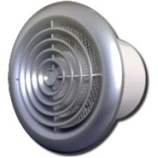 Ventilátor Vents 125PFchrom-zapínanie a vypínanie vypínačom na svetlo