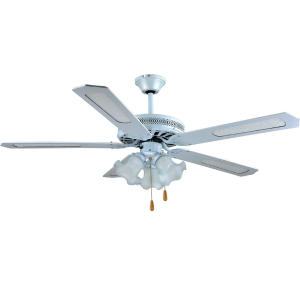 Stropný ventilátor s osvetlením SHD52-4C3LW-biela rozpätie 132cm