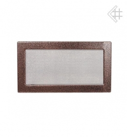 11x24 bez žaluzie Krbová mriežka čiernomedená