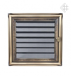 17x17 so žaluziou Krbová mriežka rustik