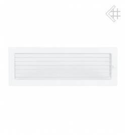 17x49 so  žaluziou Krbová mriežka biela