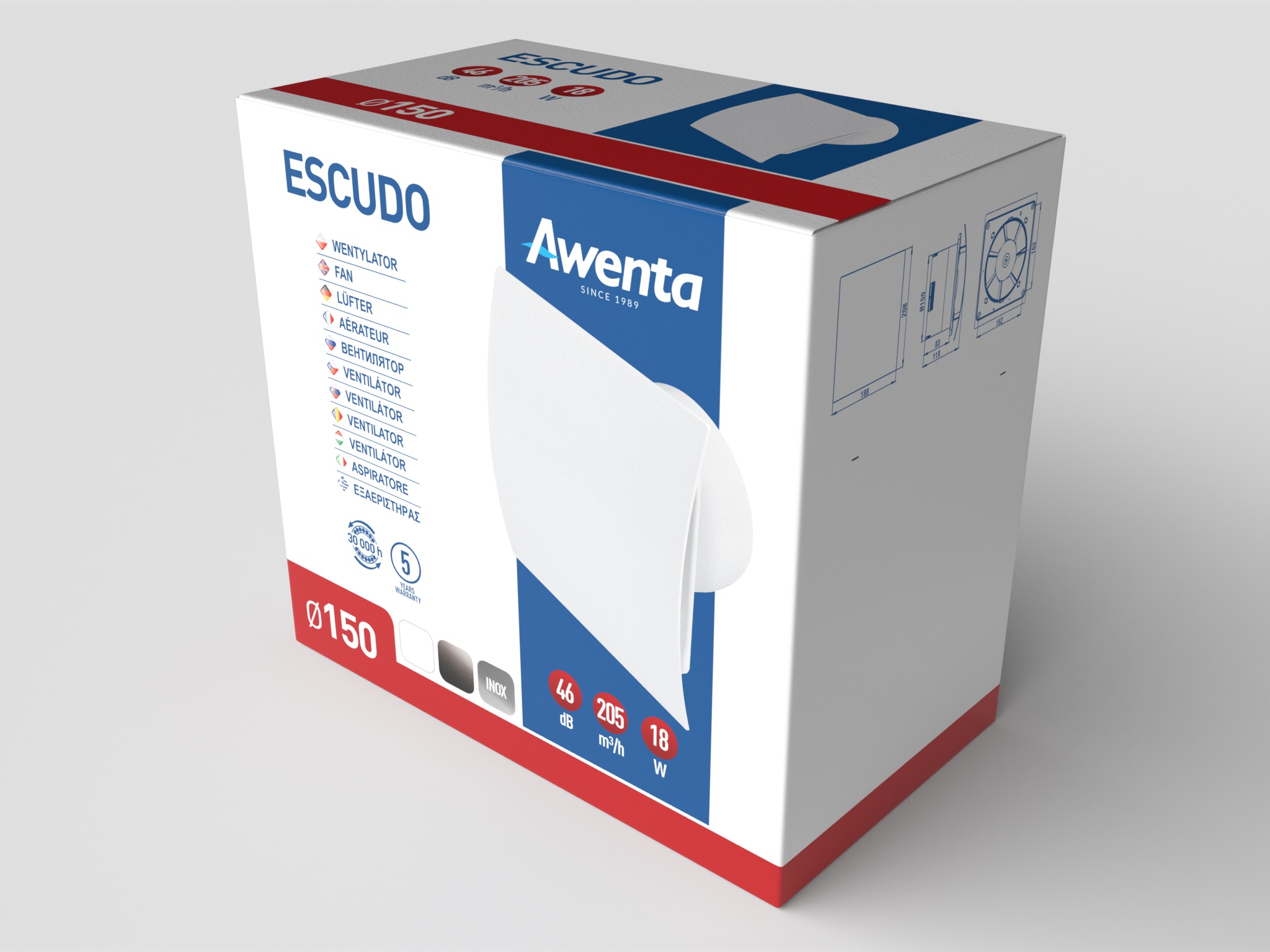 AWENTA-A-escudo-150-Biely-vybava-zaklad-zapinanie-a-vypinanie-vypinacom-na-svetlo-1