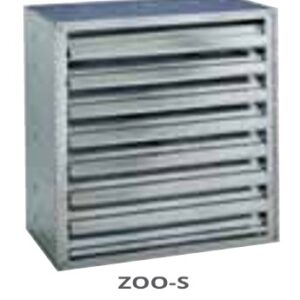 55 KW s automatickou žaluziou výkon 20000m3/h 400V