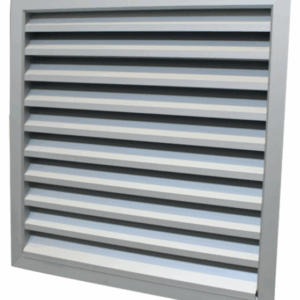 BLR-A60 500 x 800 Vetracia mriežka z hliníkového plechu natur