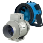 Potrubné poloradiálne ventilátory Blauberg Turbo a PRIMO