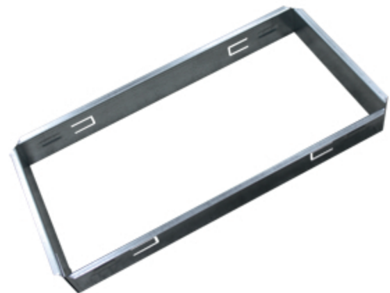 CCN 600 x 150 MM (LxH) - Montážny rám