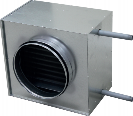 CWA - 125mm - Vodný ohrievač kalorifer