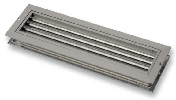 DRR -  Hliníková mriežka 300x100mm - obojstranná