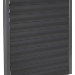 GS 300x300 Gravitačná mriežka rám kovový lamely plastové uchytenie lamiel kovovou tyčou