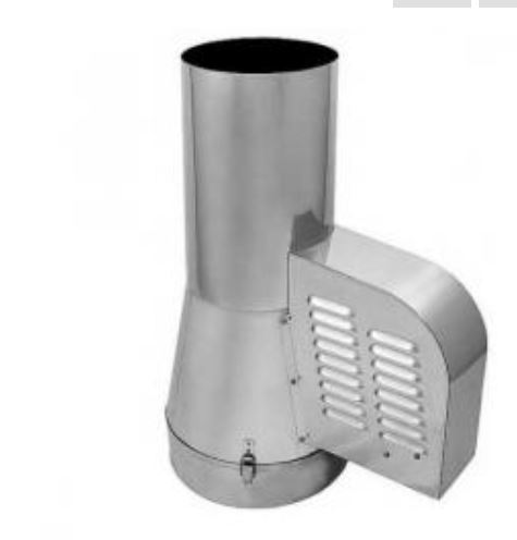 Generátor komínového ťahu o150 mm - podstava kruh