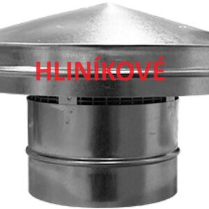 Hliníková ukončovacia strieška - Ø 150mm