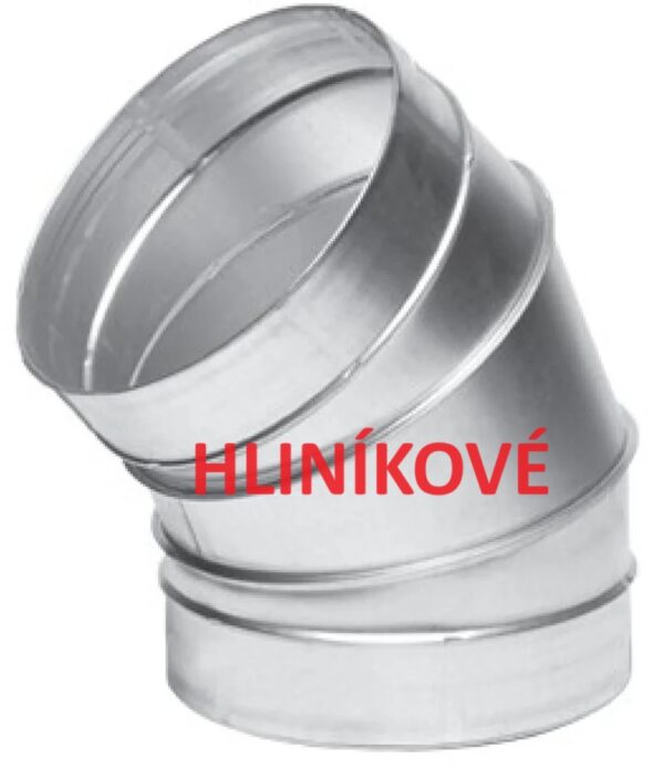 Hliníkové koleno HK 45st/pre potrubie  Ø200mm