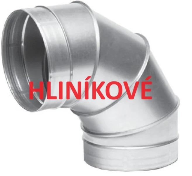 Hliníkové koleno HK 90st/pre potrubie Ø180mm Hliníkové koleno HK 90st/pre potrubie Ø180mm