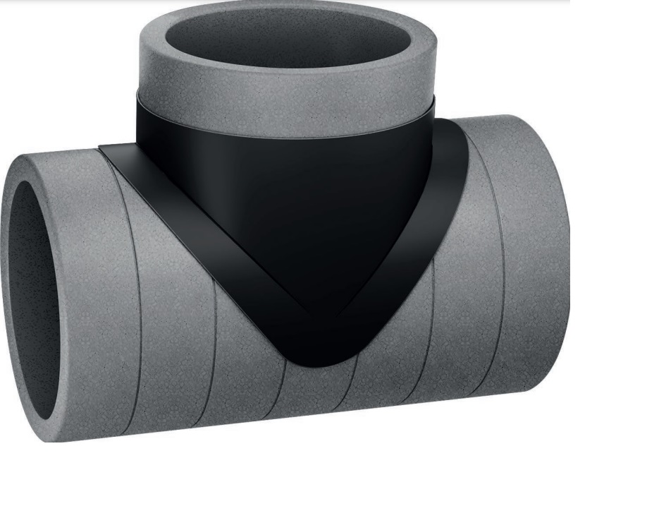 Izolovaný ventilačný T-kus 160mm Izolovaný ventilačný T-kus 160mm