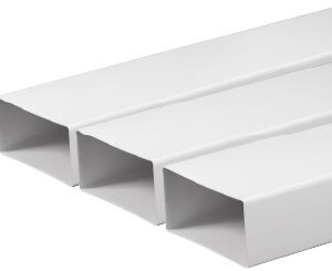 KP75-05 ploché vzduchové potrubie z PVC 75X150mm / dĺžka 0