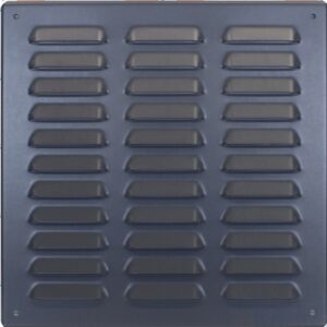 Kovová mriežka 300x300 mm ANTRACIT - RAL 7016