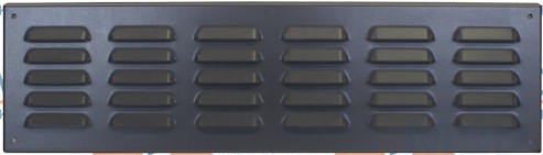 Kovová mriežka 500x260 mm ANTRACIT - RAL 7016