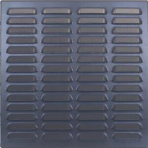 Kovová mriežka 600x600 mm ANTRACIT - RAL 7016