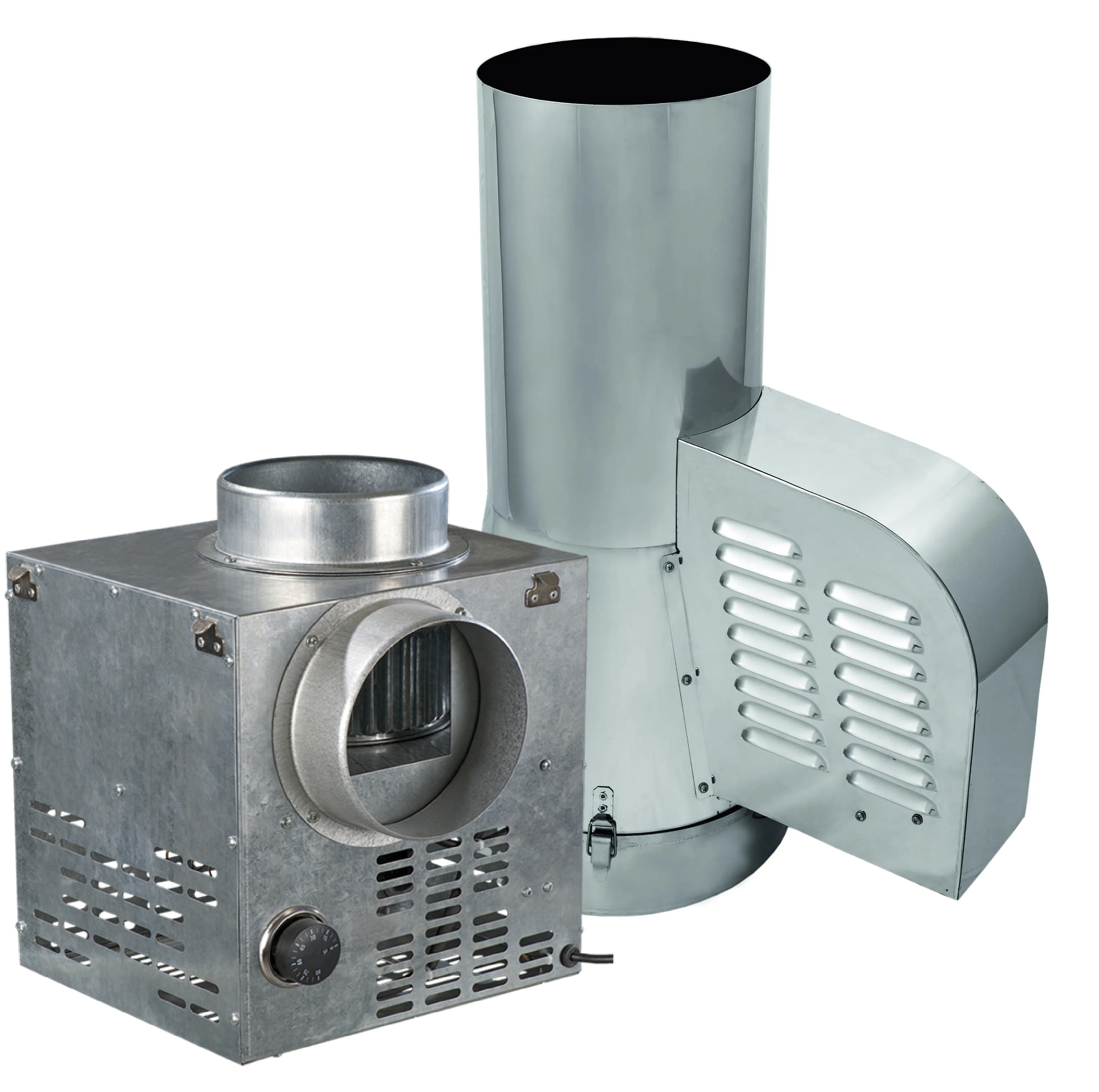 Krbové ventilátory a generátory komínového ťahu