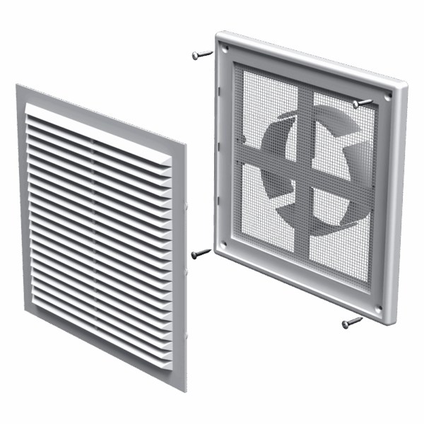 MV150VDS+sieťka proti hmyzu+príruba nastavitelná-100-150mm