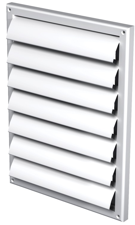 MV160J  gravitačná mriežka plastová mriežka bez príruby