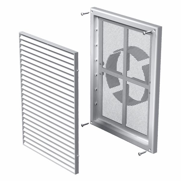 MV160VDS+sieťka proti hmyzu+príruba nastavitelná-100-150mm