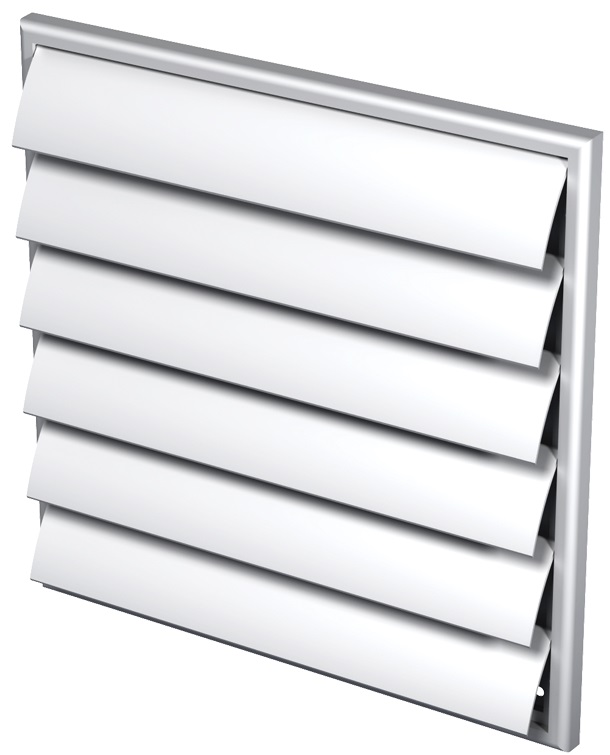 MV250J Gravitačná mriežka plastová mriežka bez príruby MV250J Gravitačná mriežka plastová mriežka bez príruby