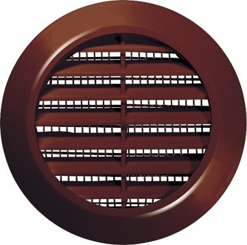 Mriežka plastová AMV-70BVS-hnedá-so sieťkou proti hmyzu