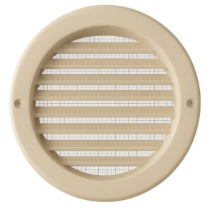 Mriežka plastová MV125 BVS Bežova-so sieťkou proti hmyzu