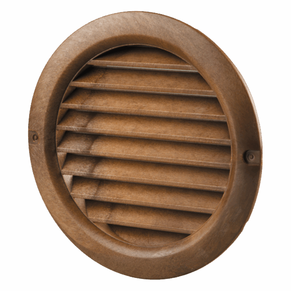 Mriežka plastová MV150BVS Mahagón-so sieťkou proti hmyzu