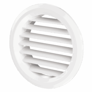 Mriežka plastová MV50/2BVS bielá-so sieťkou proti hmyzu 2kusy v balení