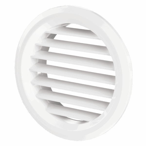 Mriežka plastová MV50/2BVS bielá-so sieťkou proti hmyzu 2kusy v balení