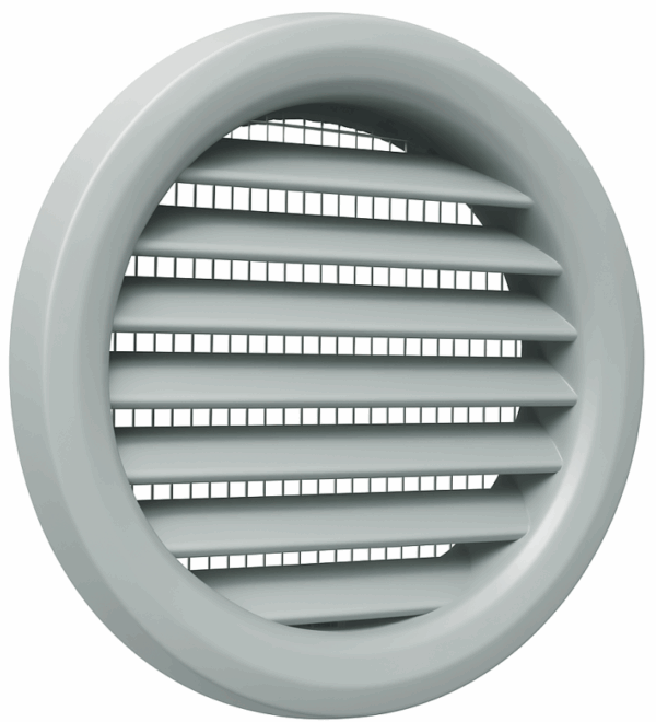 Mriežka plastová MV80BVS SIVÁ-so sieťkou proti hmyzu