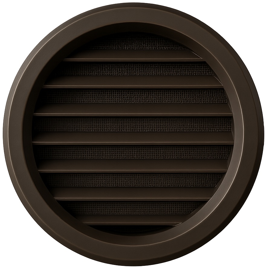 Mriežka plastová MV80BVS hnedá-so sieťkou proti hmyzu Mriežka plastová MV80BVS hnedá-so sieťkou proti hmyzu