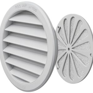 Mriežka plastová T 10BD-bez sieťky proti hmyzu+zatváranie