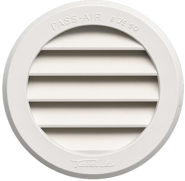 Mriežka plastová T 11B pre potrubie 110mm-bez sieťky proti hmyzu