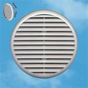 Mriežka plastová TU 200B univerzálna pre rozmery od- 165-220mm-bez sieťky proti hmyzu