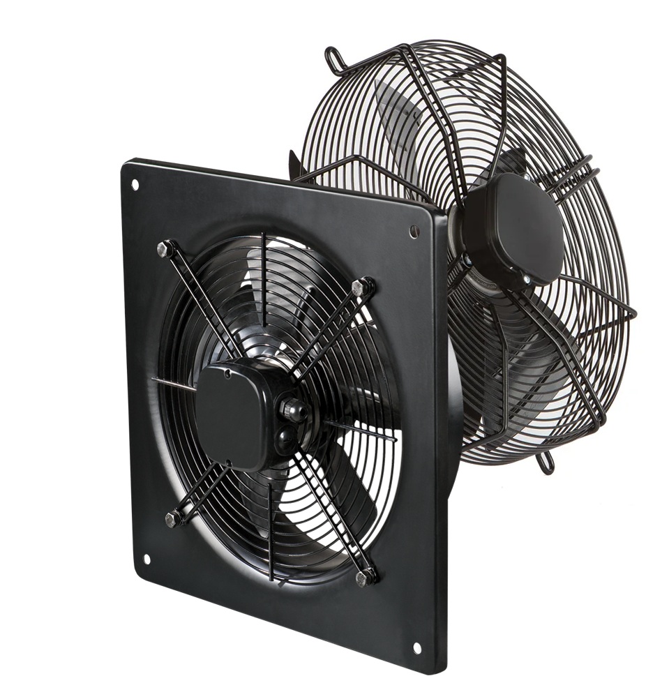 Nástenné axiálne ventilátory