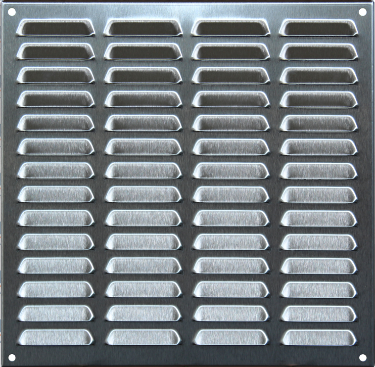 Nerezová mriežka MV-N 340x340mm brúsený nerez Nerezová mriežka MV-N 340x340mm brúsený nerez