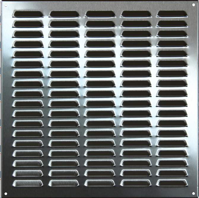 Nerezová mriežka MV-N 400x400mm brúsený nerez Nerezová mriežka MV-N 400x400mm brúsený nerez