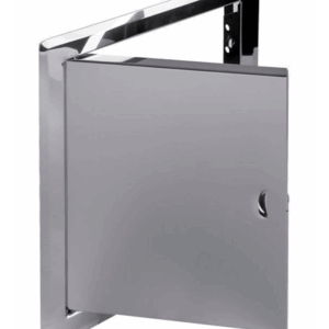 Nerezové dvierka 150x150 lesk zátváranie na západku