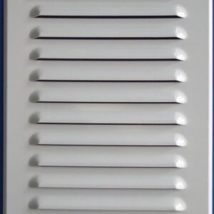 OPZ 190x340 BIELA Hliníková mriežka