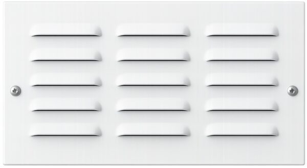 OPZ 260x140 do potrubia 220x90 Biela mriežka s rámčekom