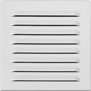 OPZ 260x260 BIELA Hliníková mriežka