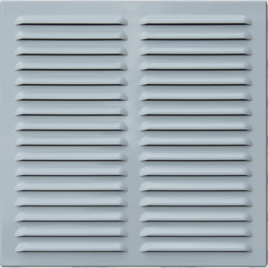 OPZ 340x340 BIELA Hliníková mriežka