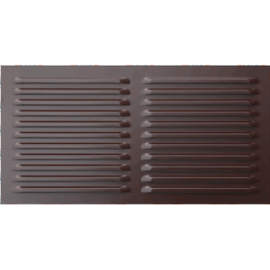 OPZ 500x260 Hnedá Hliníková mriežka