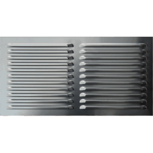 OPZ 500x260natur Hliníková mriežka